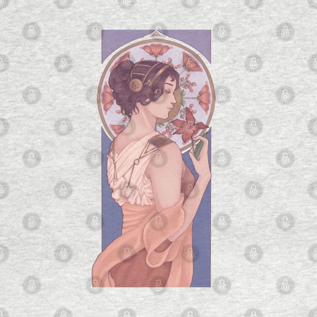 Floral Nouveau Illustration by reibub